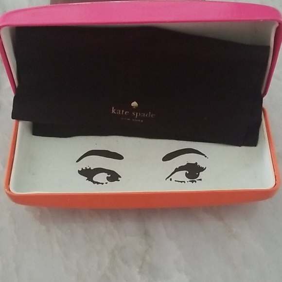 KATE SPADE Hard Sunglasses Case and Cloth - Picture 5 of 5